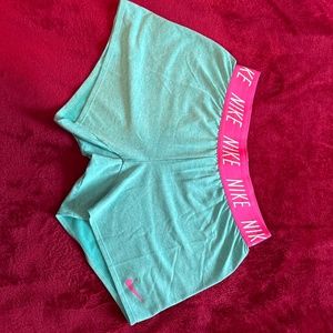 Turquoise Nike Shorts